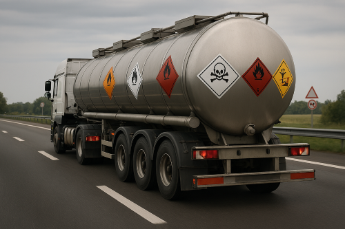 Trasporto merci pericolose, nuove indicazioni sulle sanzioni