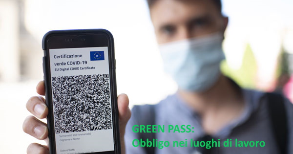 Sicurezza sul lavoro, dal 15/02 Super Green pass obbligatorio per gli over 50