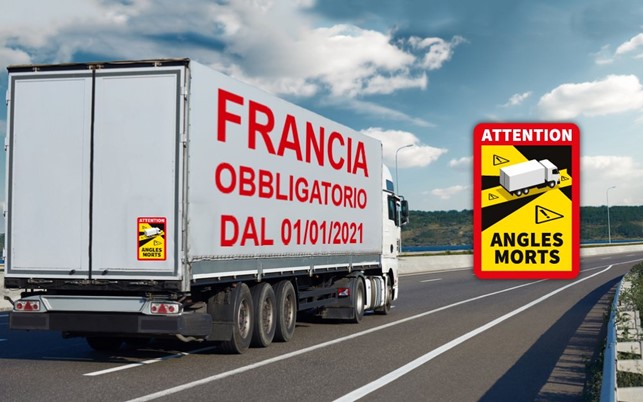 Dal 1° gennaio nuova segnalazione obbligatoria per camion che trasportano merci pericolose in Francia