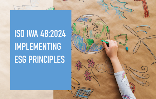ISO IWA 48:2024 Principi generali ed esempi sui temi ESG
Parte I - Aspetti sociali
