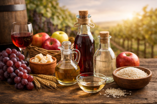Aceto, chiarimento sul corretto uso della materia prima in etichetta