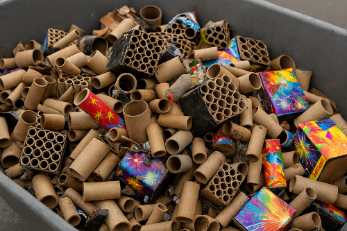 Rifiuti pirotecnici, primo sistema EPR autonomo