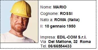 Tesserino di riconoscimento lavoratore in cantieri edili, precisazioni dall’INL