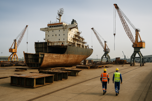 Riciclaggio navi, aggiornata lista UE dei cantieri autorizzati