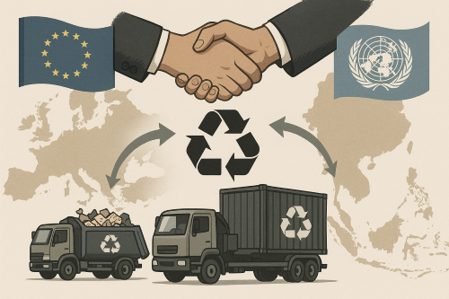 Spedizione rifiuti, partenariato UE-ONU