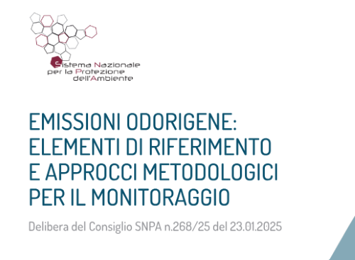 Emissioni odorigene, indirizzi SNPA sul monitoraggio