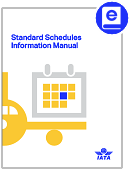IATA Standard Schedules Information Manual