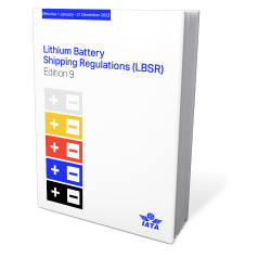 IATA Lithium Battery Shipping Regulations (LBSR) 2023 - Book (English)